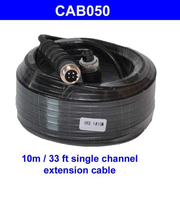 10m 4 pin reversing camera extension cable